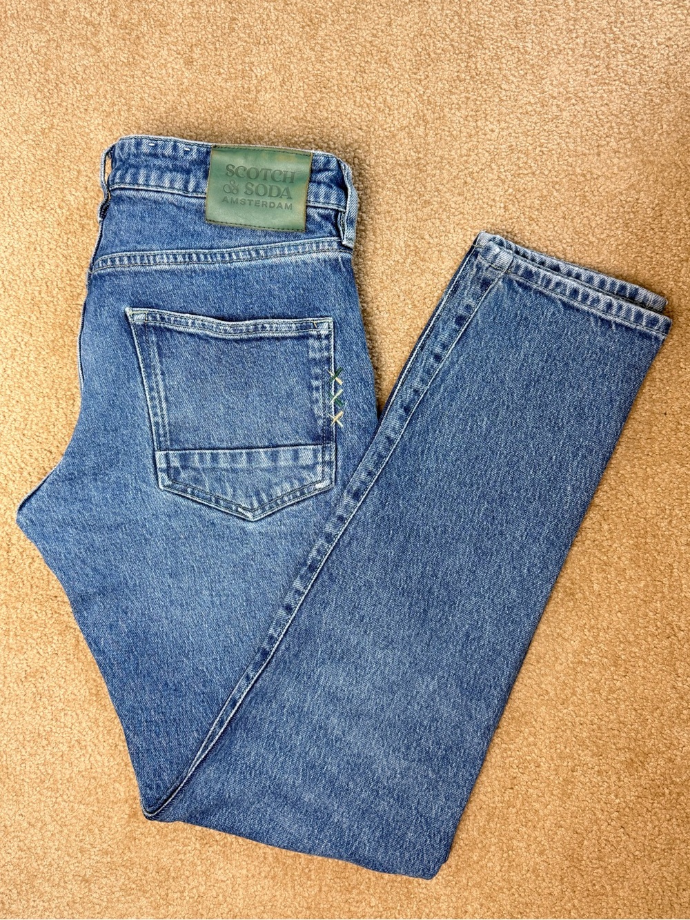Scotch & Soda Amsterdam Ralston Men’s Jeans 29/32 Slim Straight Denim